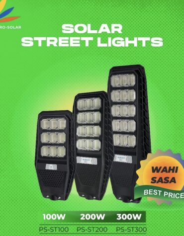 Taa za solar Street light zinawaka na kujizima zenyewe