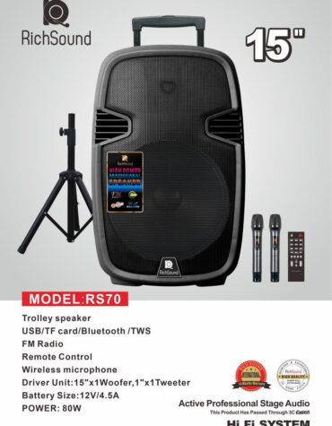 Speaker/Spika Rechargeable